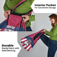 USA 2025 Rugby Custom Grocery Bag Come On Eagle