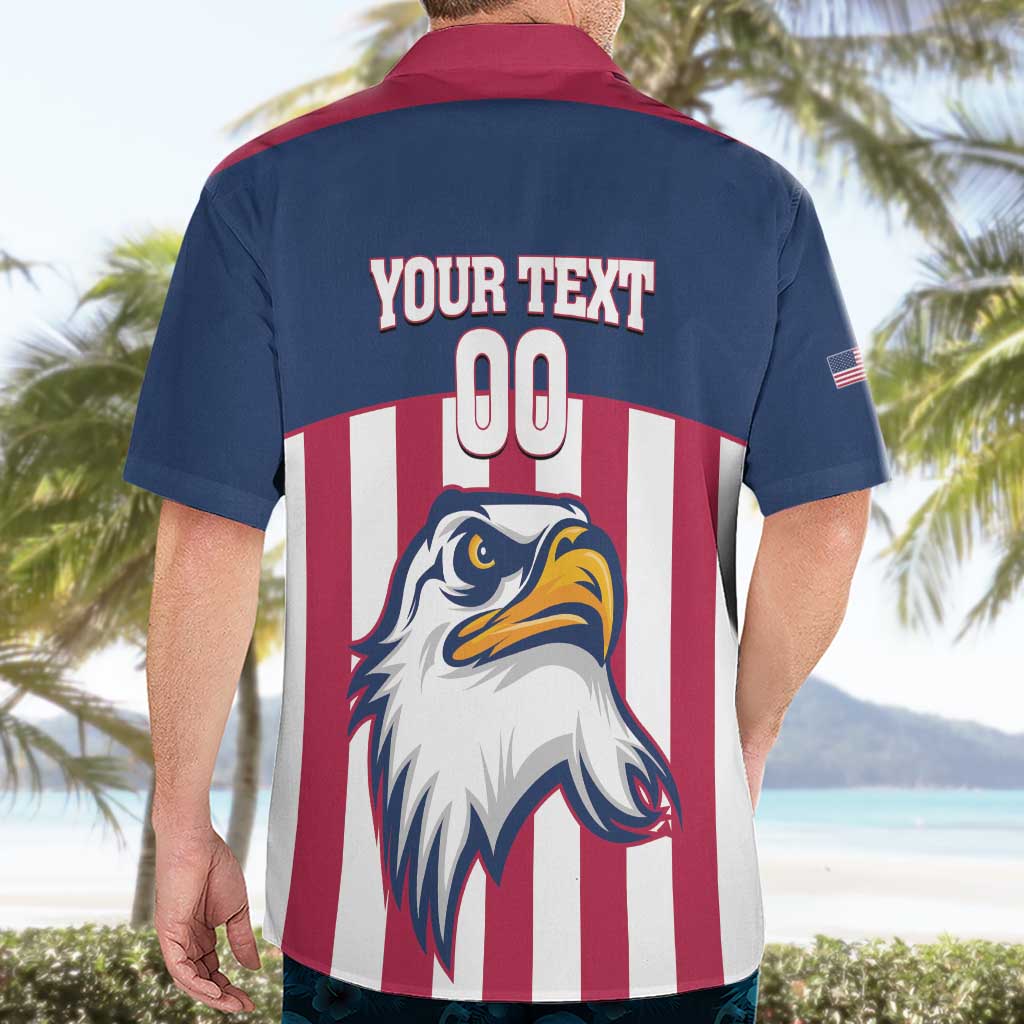 USA 2025 Rugby Custom Hawaiian Shirt Come On Eagle