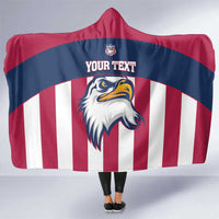 USA 2025 Rugby Custom Hooded Blanket Come On Eagle