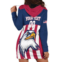 USA 2025 Rugby Custom Hoodie Dress Come On Eagle