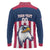 USA 2025 Rugby Custom Long Sleeve Polo Shirt Come On Eagle