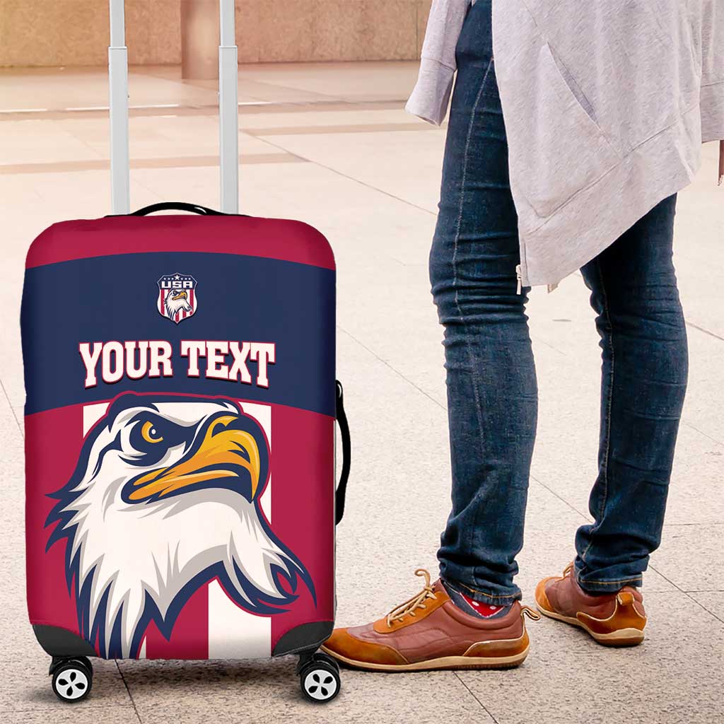 USA 2025 Rugby Custom Luggage Cover Come On Eagle