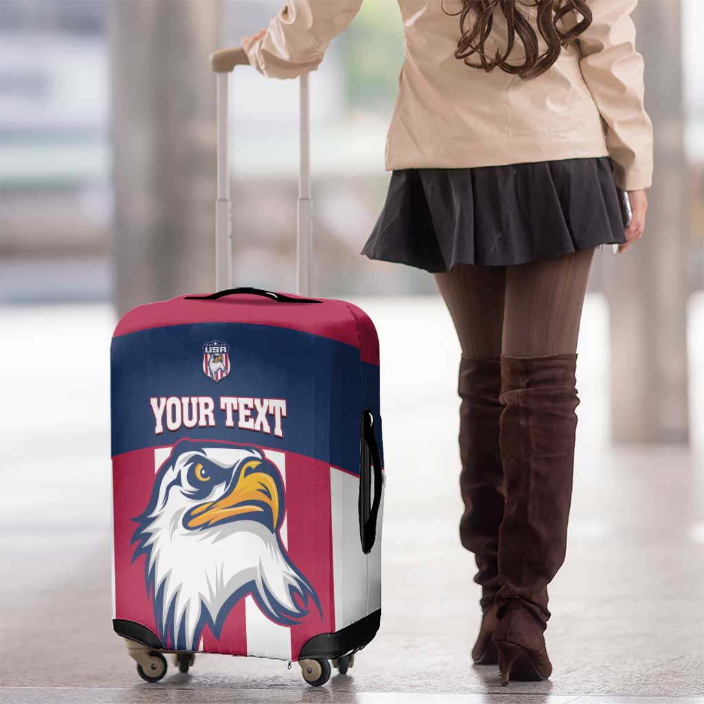 USA 2025 Rugby Custom Luggage Cover Come On Eagle