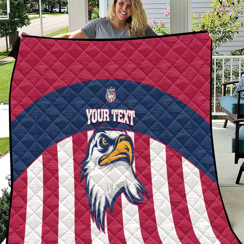 USA 2025 Rugby Custom Quilt Come On Eagle