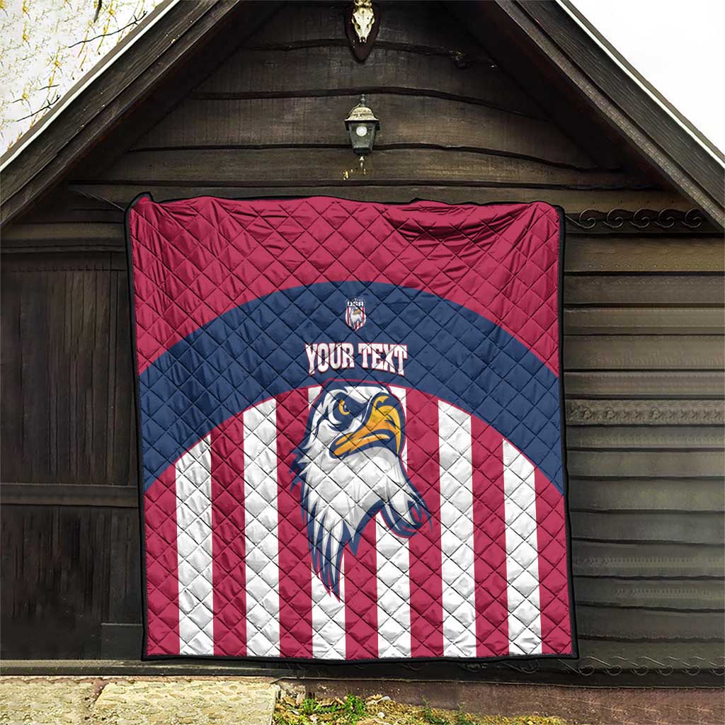 USA 2025 Rugby Custom Quilt Come On Eagle