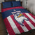 USA 2025 Rugby Custom Quilt Bed Set Come On Eagle