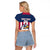USA 2025 Rugby Custom Raglan Cropped T Shirt Come On Eagle
