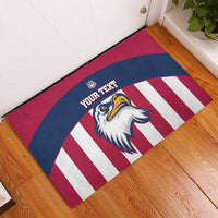 USA 2025 Rugby Custom Rubber Doormat Come On Eagle