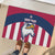 USA 2025 Rugby Custom Rubber Doormat Come On Eagle