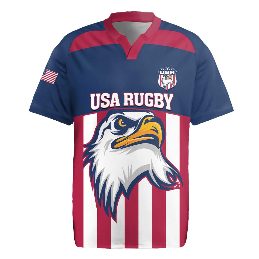 USA 2025 Rugby Custom Rugby Jersey Come On Eagle