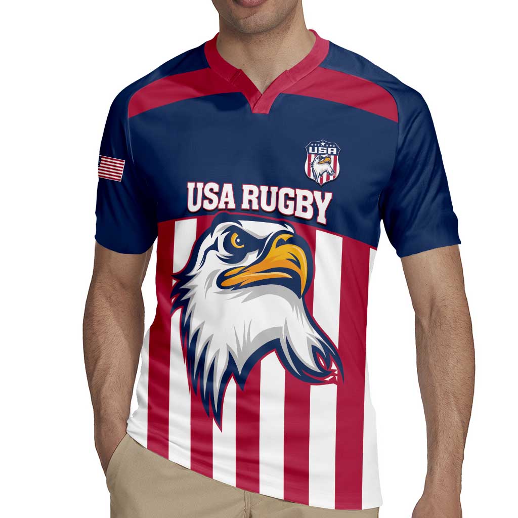 USA 2025 Rugby Custom Rugby Jersey Come On Eagle