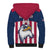 USA 2025 Rugby Custom Sherpa Hoodie Come On Eagle