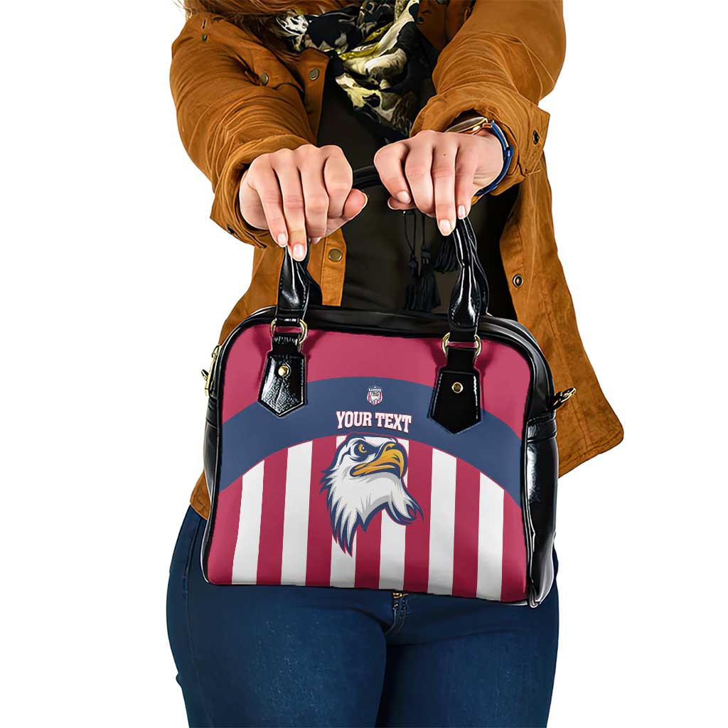 USA 2025 Rugby Custom Shoulder Handbag Come On Eagle