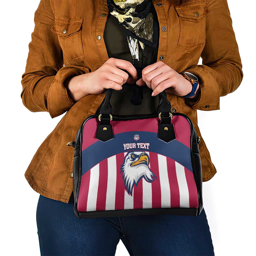 USA 2025 Rugby Custom Shoulder Handbag Come On Eagle
