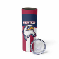 USA 2025 Rugby Custom Skinny Tumbler Come On Eagle