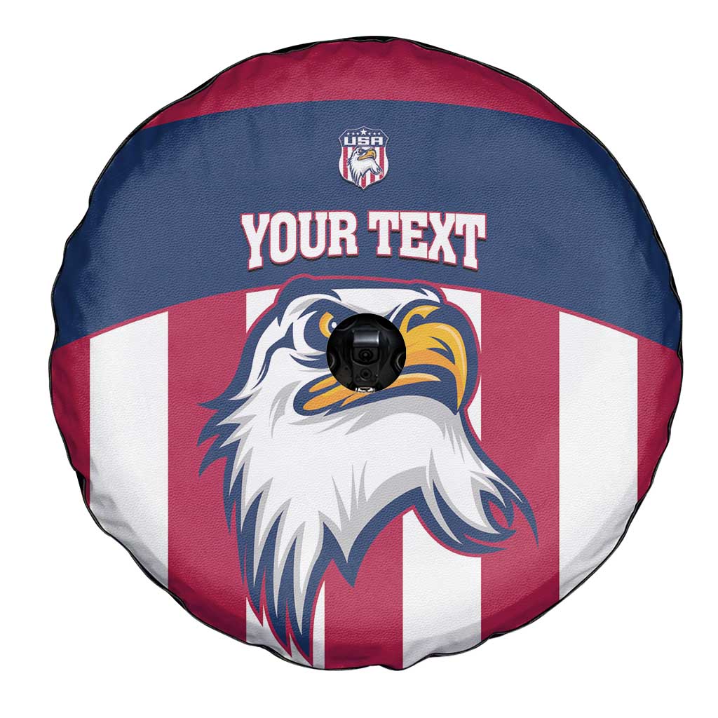 USA 2025 Rugby Custom Spare Tire Cover Come On Eagle