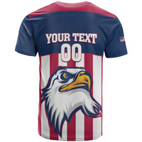 USA 2025 Rugby Custom T Shirt Come On Eagle