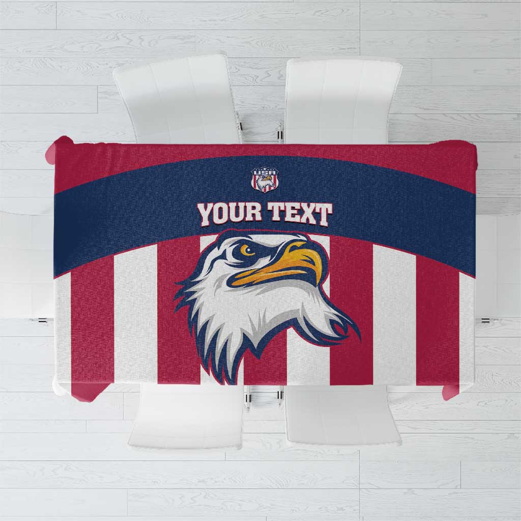 USA 2025 Rugby Custom Tablecloth Come On Eagle