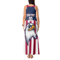 USA 2025 Rugby Custom Tank Maxi Dress Come On Eagle