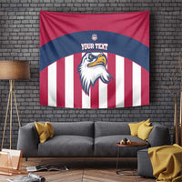 USA 2025 Rugby Custom Tapestry Come On Eagle