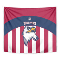 USA 2025 Rugby Custom Tapestry Come On Eagle