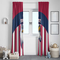 USA 2025 Rugby Custom Window Curtain Come On Eagle