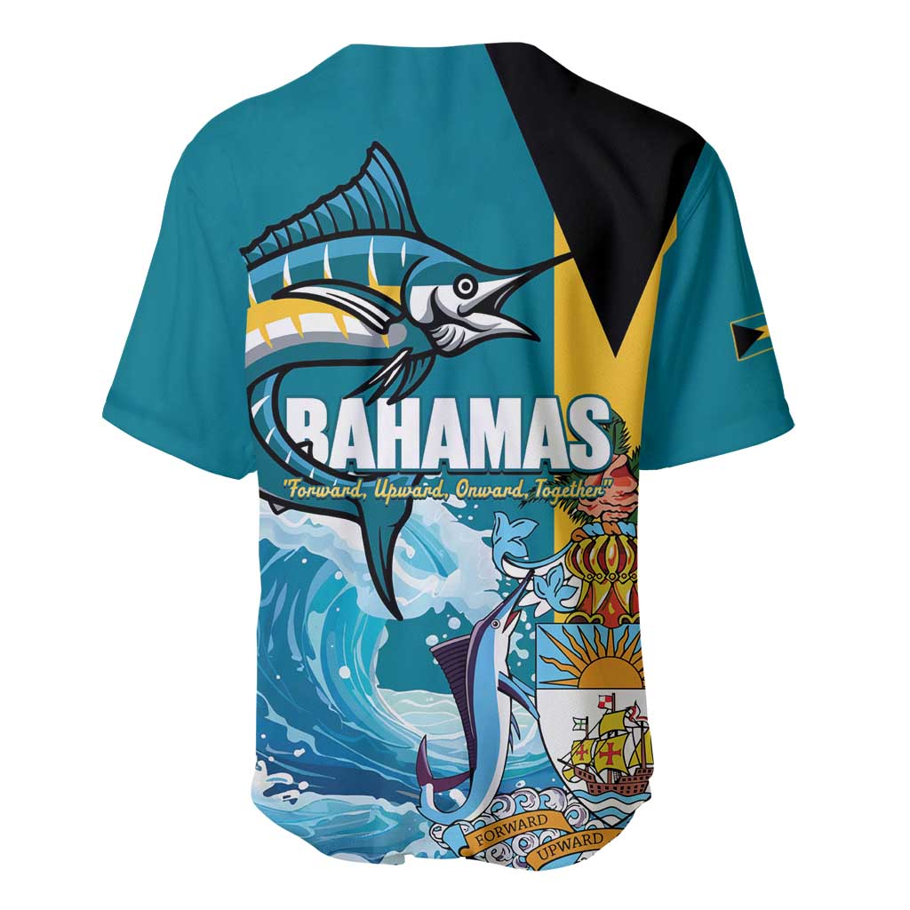 The Bahamas Independence Day Baseball Jersey Bahamian Blue Marlin National Color