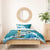 The Bahamas Independence Day Bedding Set Bahamian Blue Marlin National Color