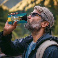 The Bahamas Independence Day 4 in 1 Can Cooler Tumbler Bahamian Blue Marlin National Color