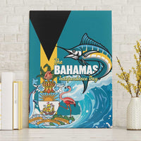The Bahamas Independence Day Canvas Wall Art Bahamian Blue Marlin National Color