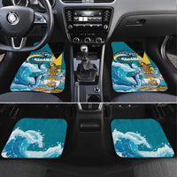 The Bahamas Independence Day Car Mats Bahamian Blue Marlin National Color