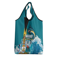 The Bahamas Independence Day Grocery Bag Bahamian Blue Marlin National Color
