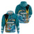 The Bahamas Independence Day Hoodie Bahamian Blue Marlin National Color