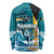 The Bahamas Independence Day Long Sleeve Shirt Bahamian Blue Marlin National Color