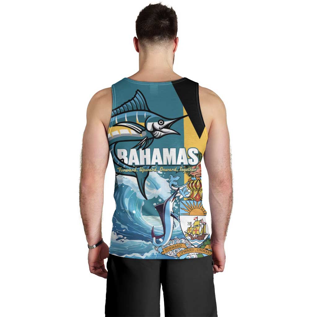 The Bahamas Independence Day Men Tank Top Bahamian Blue Marlin National Color