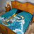 The Bahamas Independence Day Quilt Bahamian Blue Marlin National Color