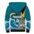 The Bahamas Independence Day Sherpa Hoodie Bahamian Blue Marlin National Color