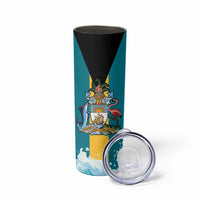 The Bahamas Independence Day Skinny Tumbler Bahamian Blue Marlin National Color