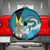 The Bahamas Independence Day Spare Tire Cover Bahamian Blue Marlin National Color