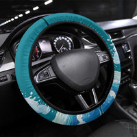 The Bahamas Independence Day Steering Wheel Cover Bahamian Blue Marlin National Color
