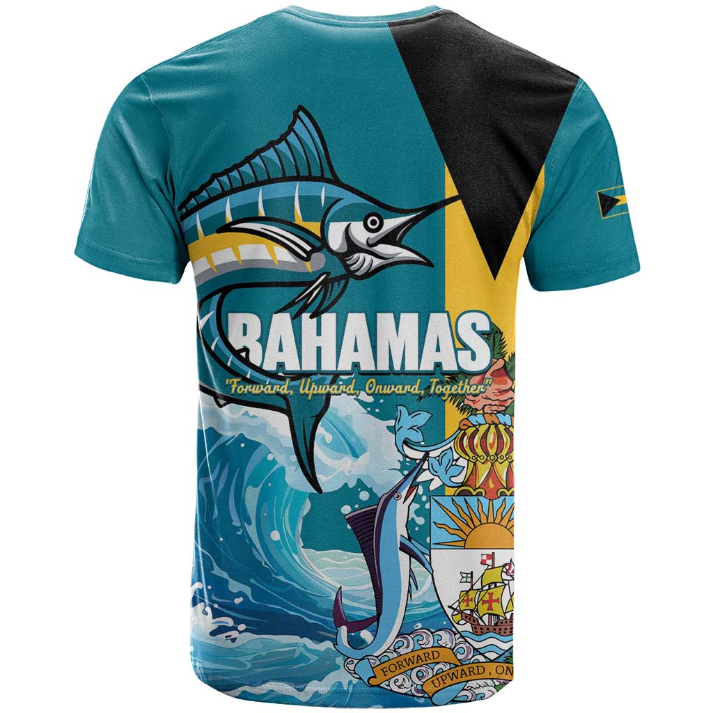 The Bahamas Independence Day T Shirt Bahamian Blue Marlin National Color