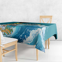 The Bahamas Independence Day Tablecloth Bahamian Blue Marlin National Color