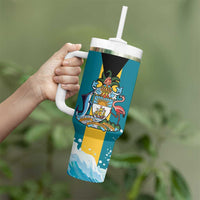 The Bahamas Independence Day Tumbler With Handle Bahamian Blue Marlin National Color