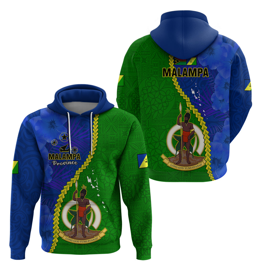 Vanuatu Malampa Province Hoodie Turtle Sand Drawing Unique Tapa Pattern - Wonder Print Shop