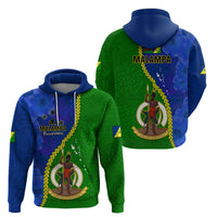 Vanuatu Malampa Province Hoodie Turtle Sand Drawing Unique Tapa Pattern - Wonder Print Shop
