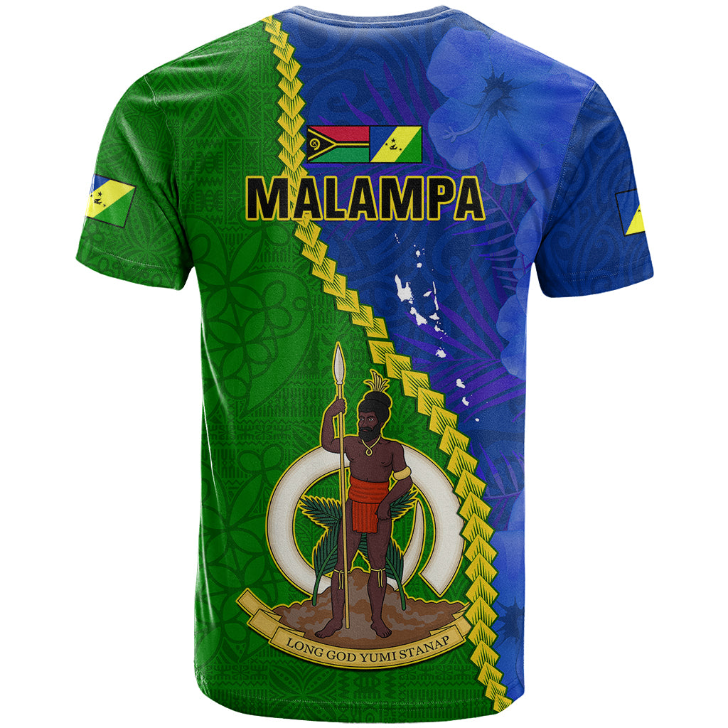 Vanuatu Malampa Province T Shirt Turtle Sand Drawing Unique Tapa Pattern - Wonder Print Shop