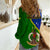Vanuatu Malampa Province Women Casual Shirt Turtle Sand Drawing Unique Tapa Pattern - Wonder Print Shop