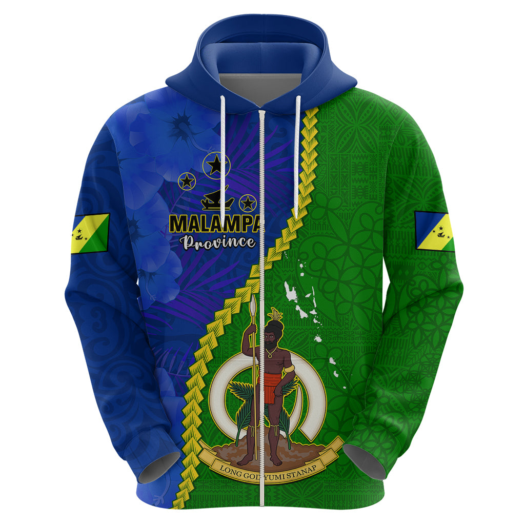 Personalised Vanuatu Malampa Province Hoodie Turtle Sand Drawing Unique Tapa Pattern - Wonder Print Shop