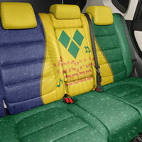SVG Vincy Mas Back Car Seat Cover Saint Vincent and the Grenadines National Carnival - Wonder Print Shop