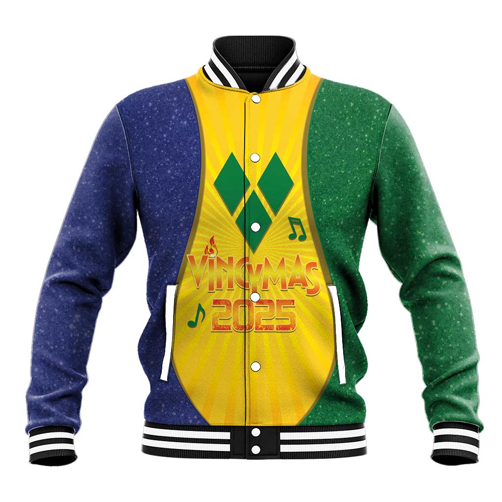 SVG Vincy Mas Baseball Jacket Saint Vincent and the Grenadines National Carnival - Wonder Print Shop